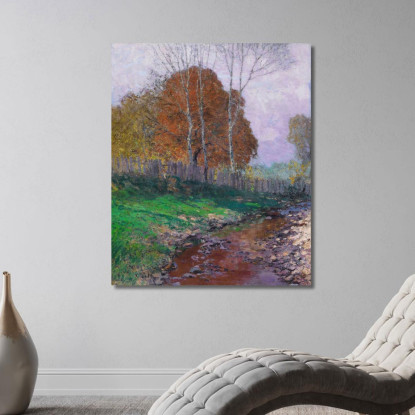 L'Autunno Nella Valle Di Krems Alfred Zoff azf64 quadro stampato su tela