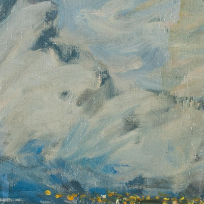 Lofoten Alla Luce Della Sera. Studio Anna Boberg abb22 quadro stampato su tela
