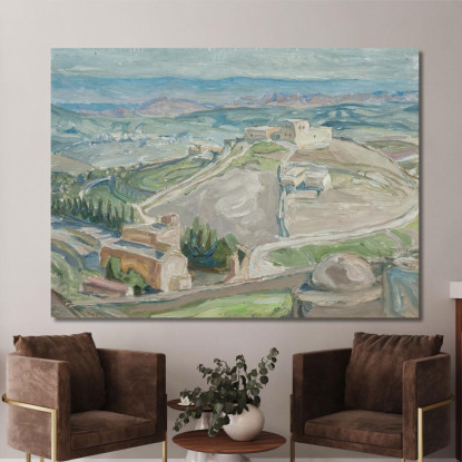 Studio Dal Getsemani Anna Boberg abb36 quadro stampato su tela