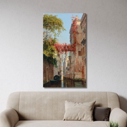 Palazzo Albrizzi Venezia Antonietta Brandeis abn23 quadro stampato su tela