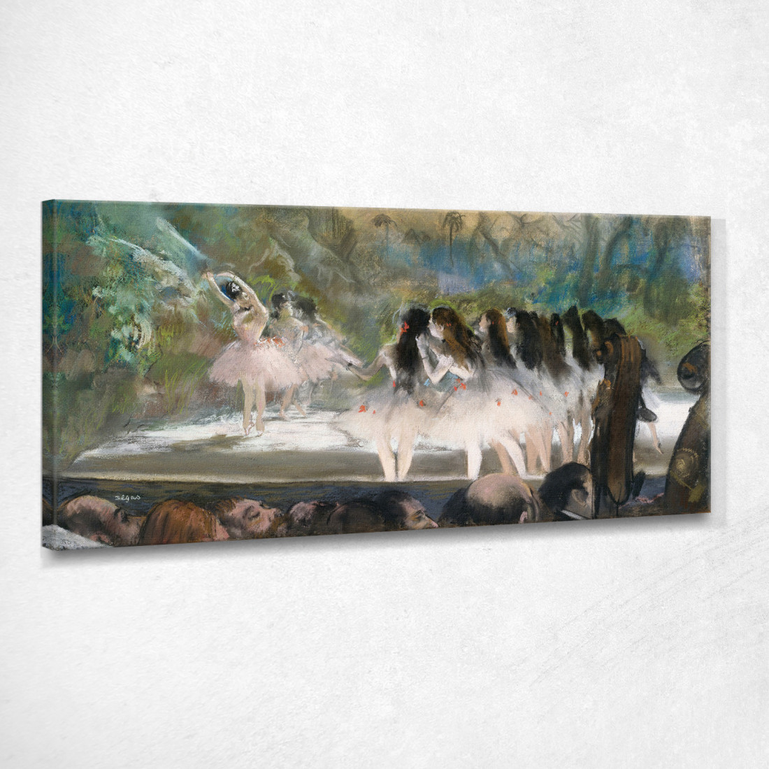 Balletto All'Opéra Di Parigi 1877 Edgar Degas edg92 quadro stampato su tela Balletto All'Opéra Di Parigi 1877 Edgar Degas edg92 quadro stampato su tela