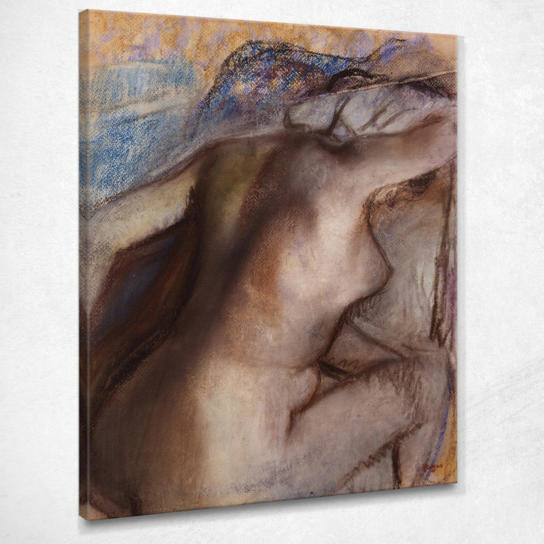 Dopo Il Bagno La Donna Si Asciuga Edgar Degas edg108 quadro stampato su tela Dopo Il Bagno La Donna Si Asciuga Edgar Degas edg108 quadro stampato su tela