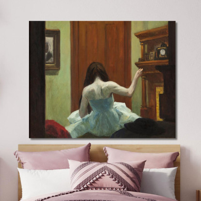 Interni Di New York Edward Hopper eho28 quadro stampato su tela