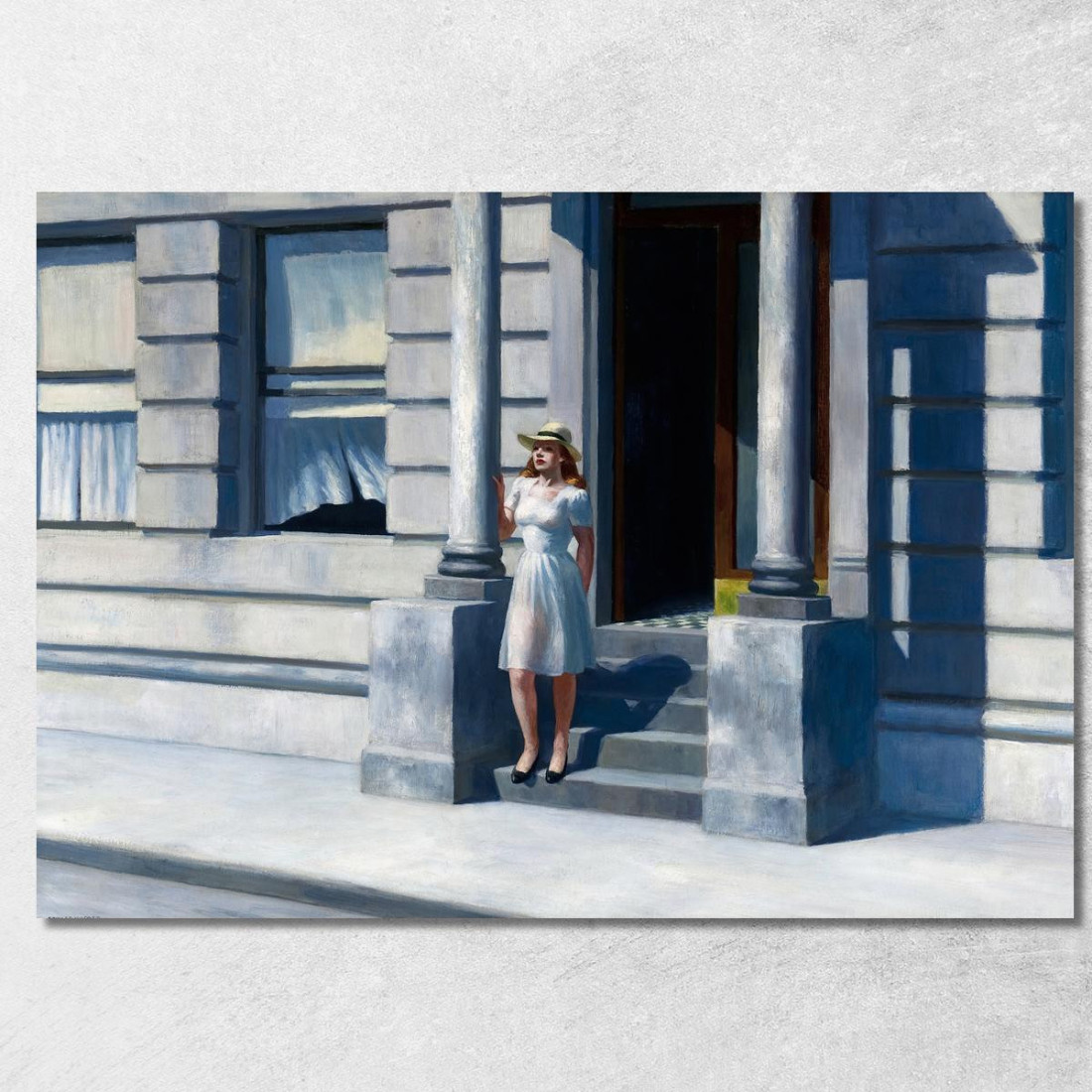 Estate Edward Hopper eho40 quadro stampato su tela Estate Edward Hopper eho40 quadro stampato su tela