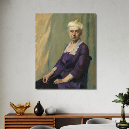 Elizabeth Griffith Smith Hopper Edward Hopper eho65 quadro stampato su tela