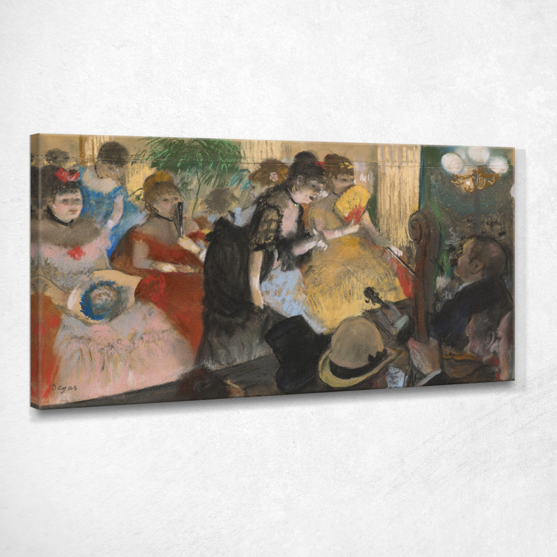 Concerto Al Caffè Edgar Degas edg132 quadro stampato su tela Concerto Al Caffè Edgar Degas edg132 quadro stampato su tela