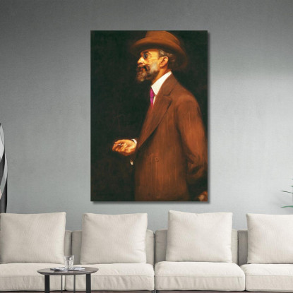 Ritratto Del Duca Gonzaga Eliseu Visconti evs60 quadro stampato su tela