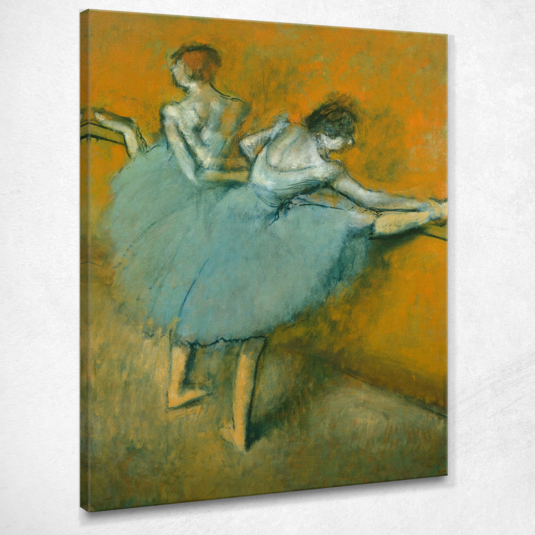 Ballerini Alla Sbarra Edgar Degas edg141 quadro stampato su tela Ballerini Alla Sbarra Edgar Degas edg141 quadro stampato su tela