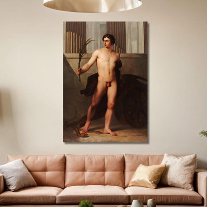 Atleta Trionfante Francesco Hayez fhy22 quadro stampato su tela