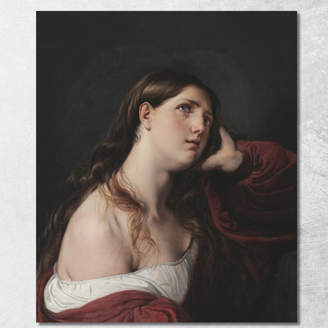 Maria Maddalena Francesco Hayez fhy36 quadro stampato su tela Maria Maddalena Francesco Hayez fhy36 quadro stampato su tela