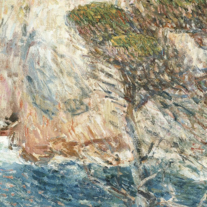 Punto Lobos Carmelo Frederick Childe Hassam fch12 quadro stampato su tela