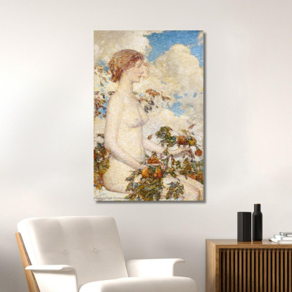 Pomona Frederick Childe Hassam fch13 quadro stampato su tela