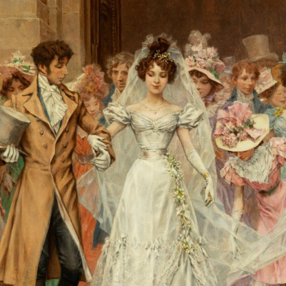 La Chiesa Nuziale Di San Rocco Parigi Frederik Hendrik Kaemmerer fhk22 quadro stampato su tela