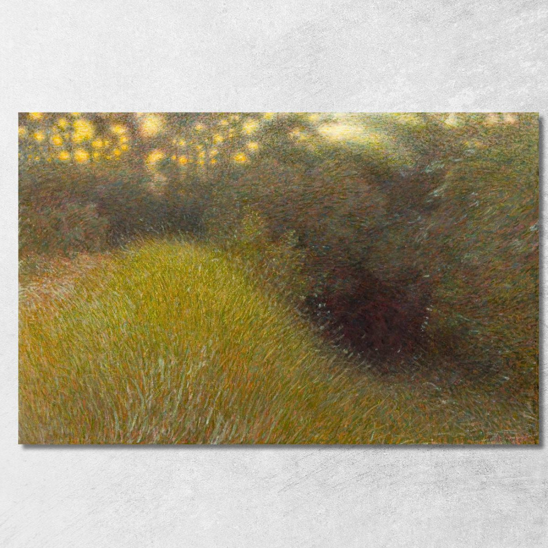 Il Roveto G. Pellizza da Volpedo gpv5 quadro stampato su tela Il Roveto G. Pellizza da Volpedo gpv5 quadro stampato su tela