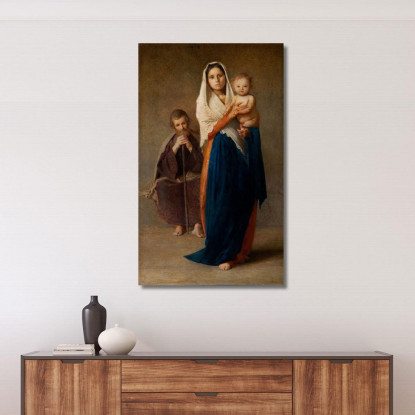 La Sacra Famiglia G. Pellizza da Volpedo gpv16 quadro stampato su tela