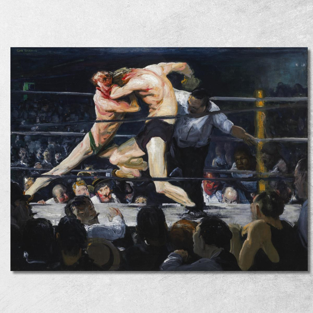 Addio Al Celibato Da Sharkey George Bellows gbl17 quadro stampato su tela Addio Al Celibato Da Sharkey George Bellows gbl17 quadro stampato su tela