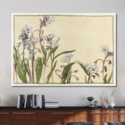 Bellezza Primaverile Hannah Borger Overbeck hbo16 quadro stampato su tela