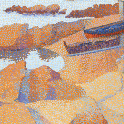 Calanque Des Antibois Henri Edmond Cross hec3 quadro stampato su tela