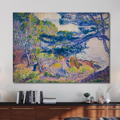 Kap Layet Henri Edmond Cross hec8 quadro stampato su tela