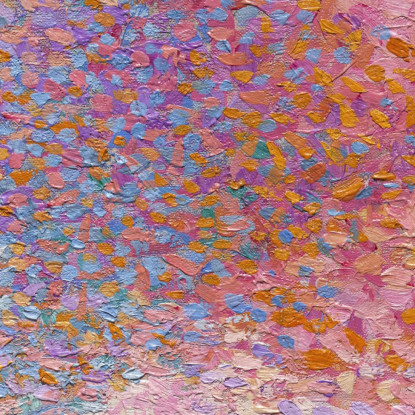 La Nuvola Rosa Henri Edmond Cross hec14 quadro stampato su tela