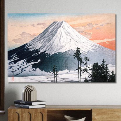 Quartiere Di Katsuyama Hiroaki Takahashi htk14 quadro stampato su tela