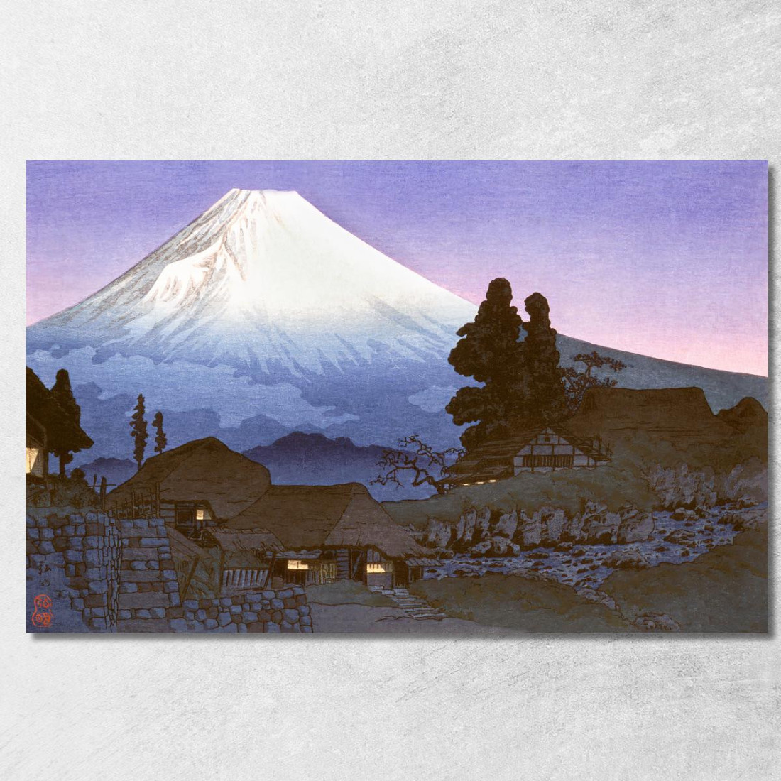 Mikuho Fuji Nel Xx Secolo Hiroaki Takahashi htk17 quadro stampato su tela Mikuho Fuji Nel Xx Secolo Hiroaki Takahashi htk17 quadro stampato su tela