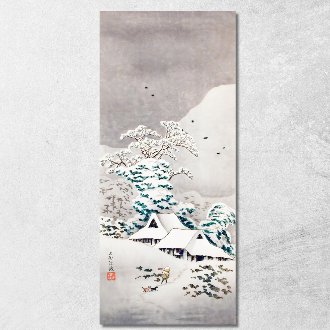 Sawatari Nella Neve Hiroaki Takahashi htk33 quadro stampato su tela Sawatari Nella Neve Hiroaki Takahashi htk33 quadro stampato su tela