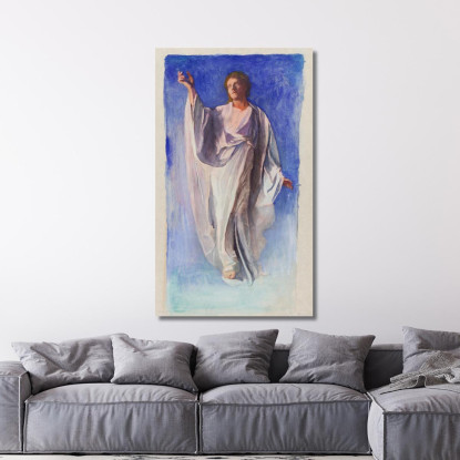 La Resurrezione Di Cristo John La Farge jlf38 quadro stampato su tela