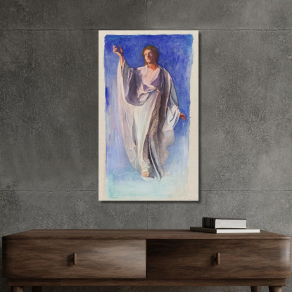 La Resurrezione Di Cristo John La Farge jlf38 quadro stampato su tela