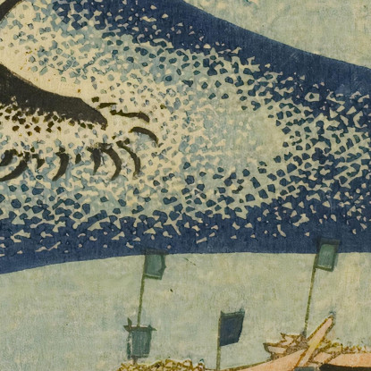 Oceani Di Saggezza katsushika hokusai khk44 quadro stampato su tela