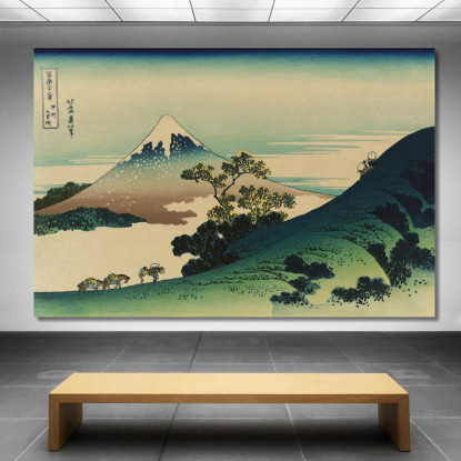 Il Passo Inume Nella Provincia Di Kai katsushika hokusai khk84 quadro stampato su tela