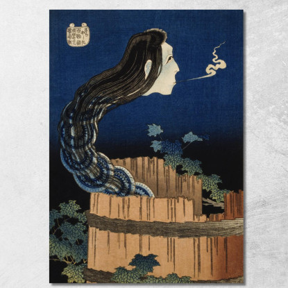 La Villa Del Piatto katsushika hokusai khk88 quadro stampato su tela