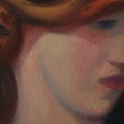 Ritratto Di Jean Kemp Mark Gertler mgr17 quadro stampato su tela