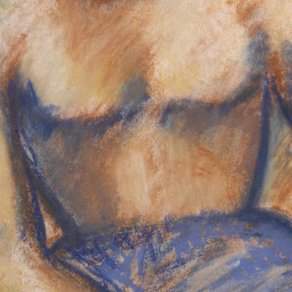 Pugile Seduto Mark Gertler mgr21 quadro stampato su tela