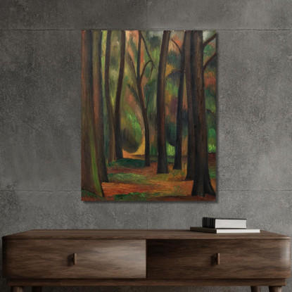 Alberi A Garsington Mark Gertler mgr36 quadro stampato su tela