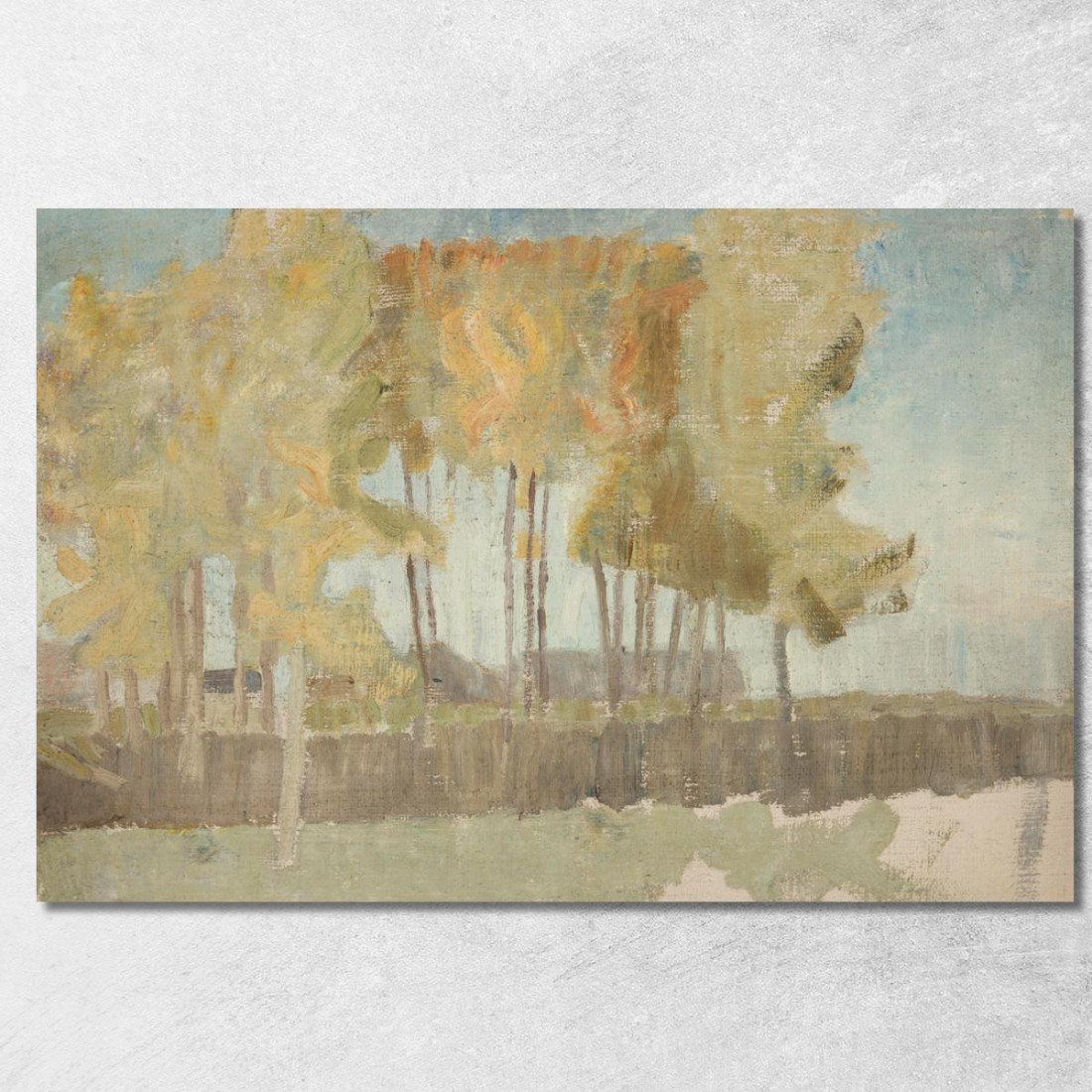 Paesaggio Nikolai Triik ntr16 quadro stampato su tela Paesaggio Nikolai Triik ntr16 quadro stampato su tela