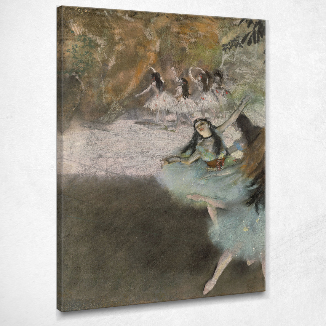 Sul Palco Edgar Degas edg220 quadro stampato su tela Sul Palco Edgar Degas edg220 quadro stampato su tela