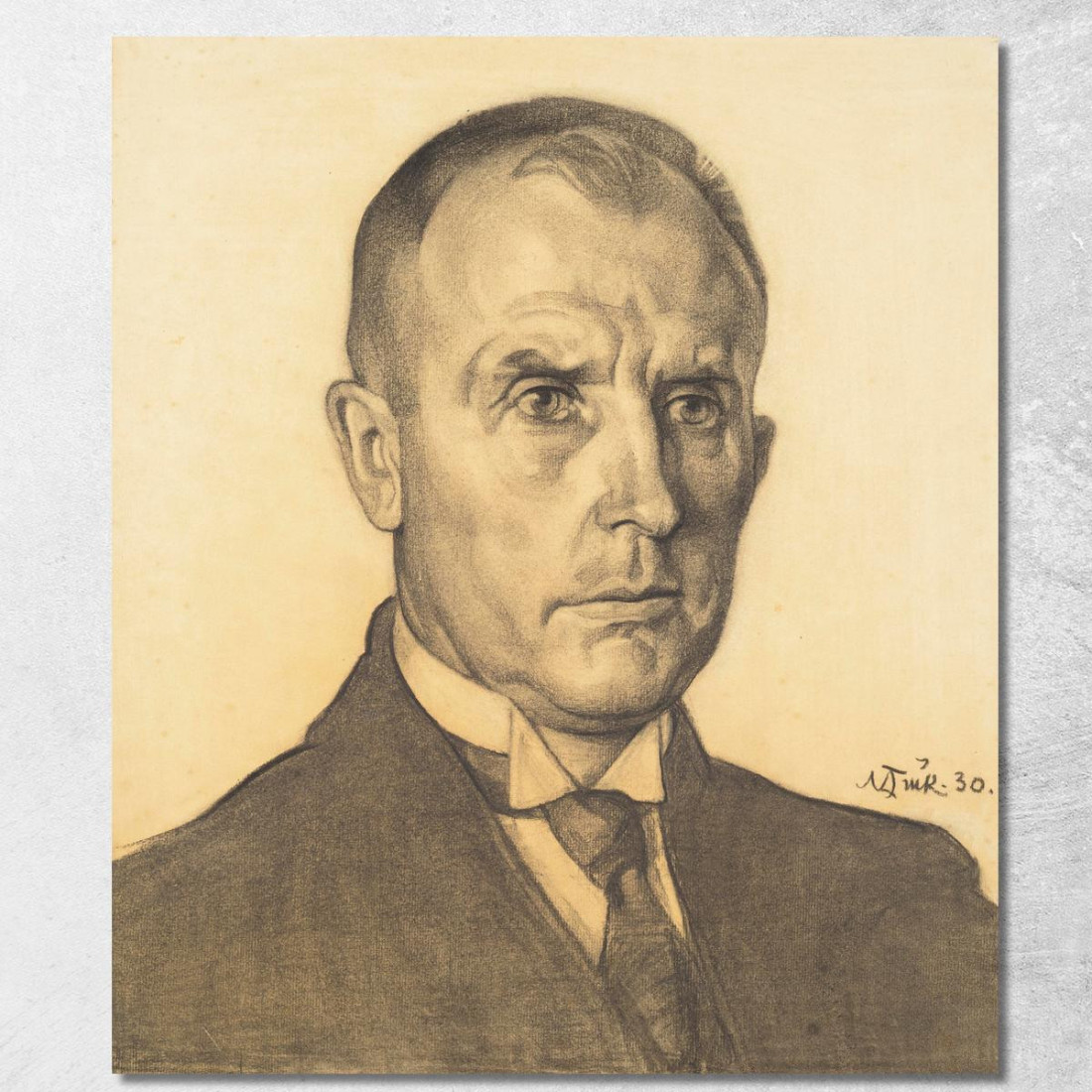 Prof. Karl Schlossmann'I Portree Nikolai Triik ntr38 quadro stampato su tela Prof. Karl Schlossmann'I Portree Nikolai Triik ntr38 quadro stampato su tela