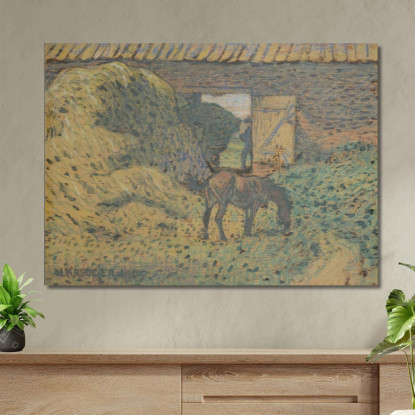 Al Fienile Nils Kreuger nkr4 quadro stampato su tela