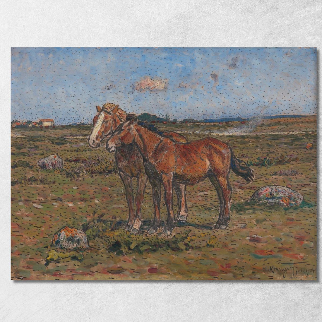 Nel Vento Nils Kreuger nkr31 quadro stampato su tela Nel Vento Nils Kreuger nkr31 quadro stampato su tela