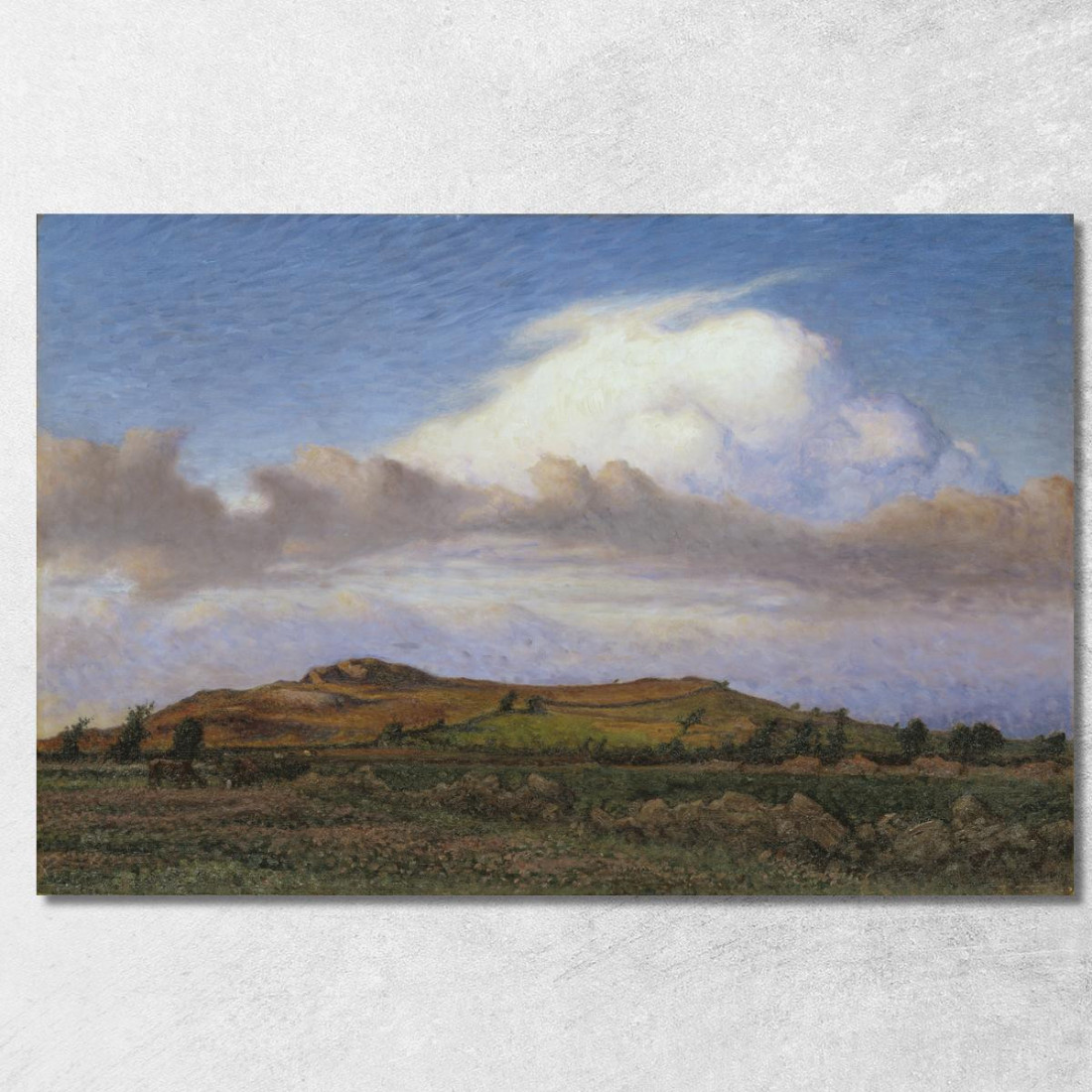 La Collina Hasten A Varberg Ii Nils Kreuger nkr56 quadro stampato su tela La Collina Hasten A Varberg Ii Nils Kreuger nkr56 quadro stampato su tela