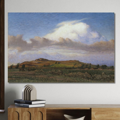 La Collina Hasten A Varberg Ii Nils Kreuger nkr56 quadro stampato su tela
