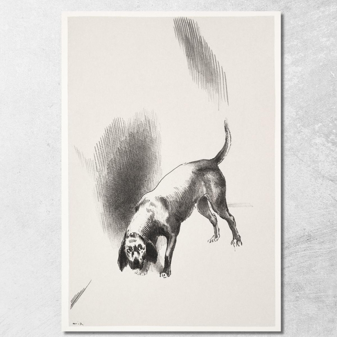 Mi Fissò Con Un'Espressione Così Strana Odilon Redon ord28 quadro stampato su tela Mi Fissò Con Un'Espressione Così Strana Odilon Redon ord28 quadro stampato su tela