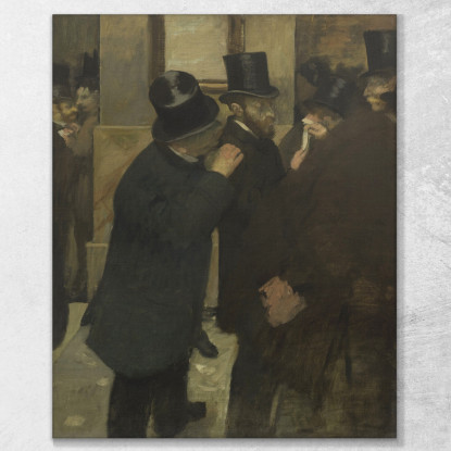Ritratti In Borsa Edgar Degas edg236 quadro stampato su tela
