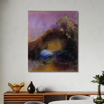 Orfeo Odilon Redon ord51 quadro stampato su tela