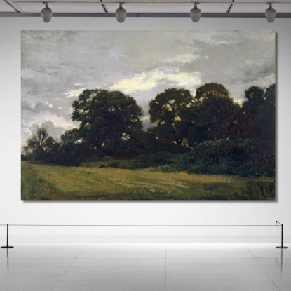 Paesaggio Con Alberi Théodore Rousseau trs22 quadro stampato su tela
