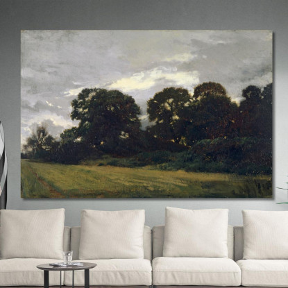 Paesaggio Con Alberi Théodore Rousseau trs22 quadro stampato su tela