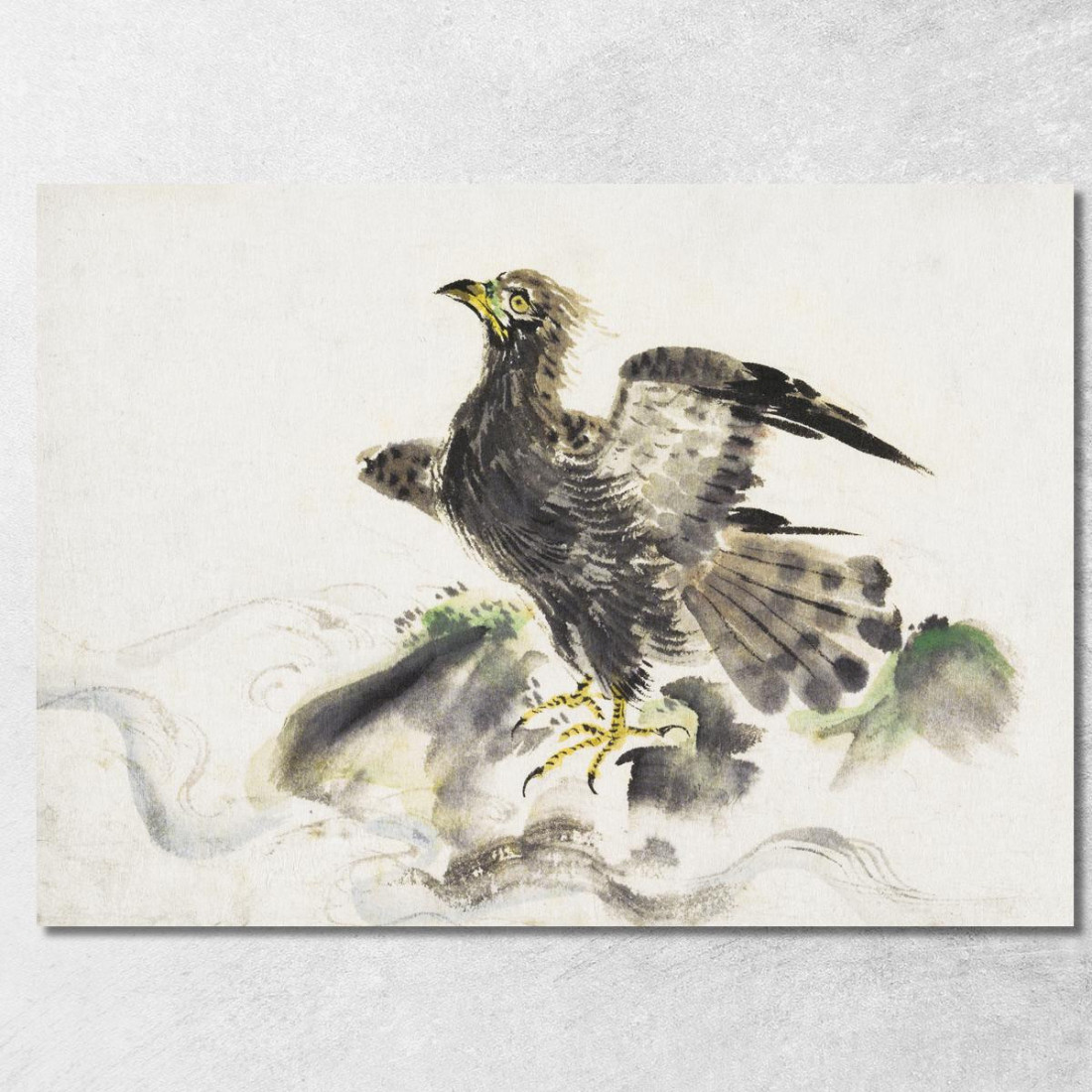 Uccello Utagawa Kuniyoshi ukn3 quadro stampato su tela Uccello Utagawa Kuniyoshi ukn3 quadro stampato su tela
