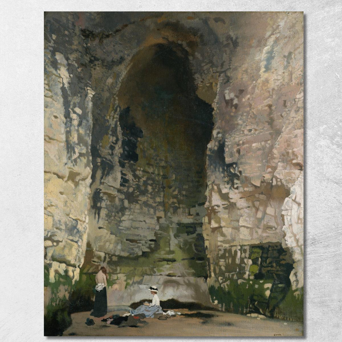 Grotta Di Digby N. 1 William Orpen wrp3 quadro stampato su tela Grotta Di Digby N. 1 William Orpen wrp3 quadro stampato su tela