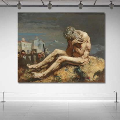 Lavoro William Orpen wrp8 quadro stampato su tela